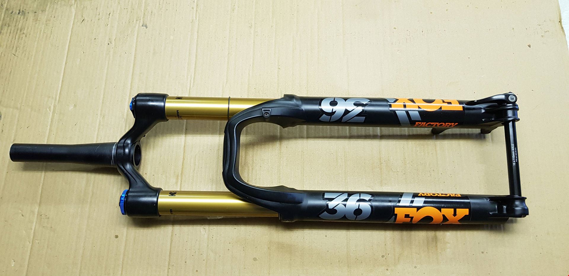Fourche Fox 36 Factory Kashima 150 Mm 29" - GRIP 2 - 2020 - Occasion - Pour VTT Enduro