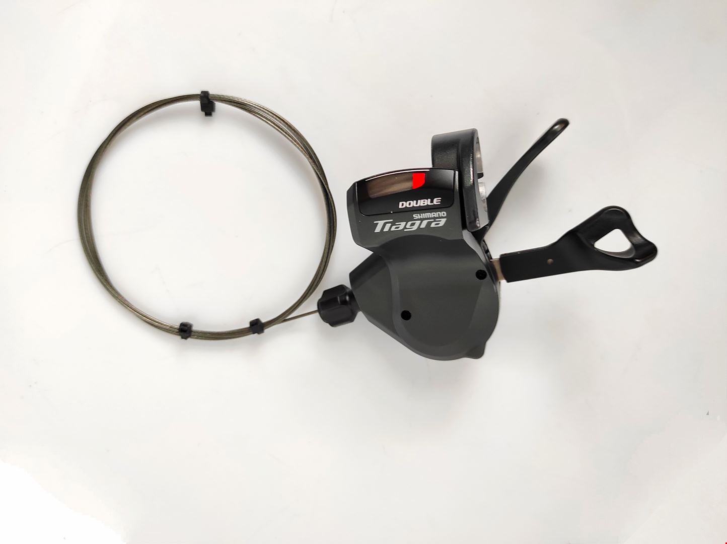 Shimano Tiagra Schalthebel – ST-4703, 3-fach, Links, Mit 1800 Mm Zug, Schwarz, Für Fahrrad