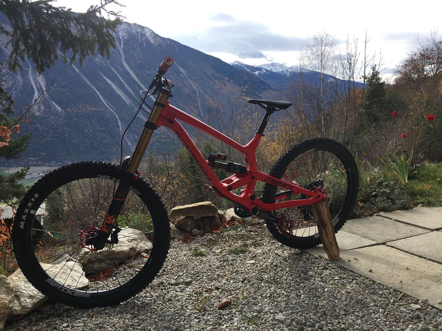 commencal freeride bike