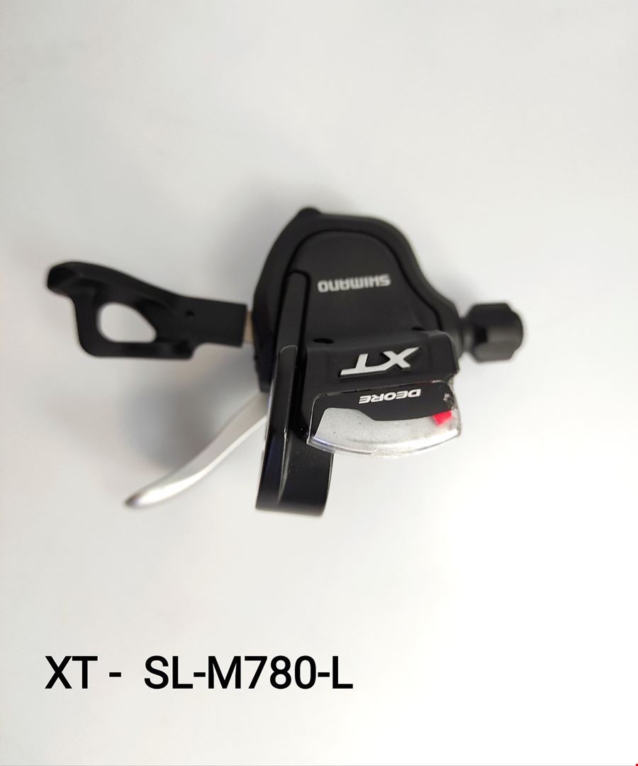 Shimano Deore XT SL-M780 – Levier Gauche Rapidfire 2/3 Vitesses, Pour VTT