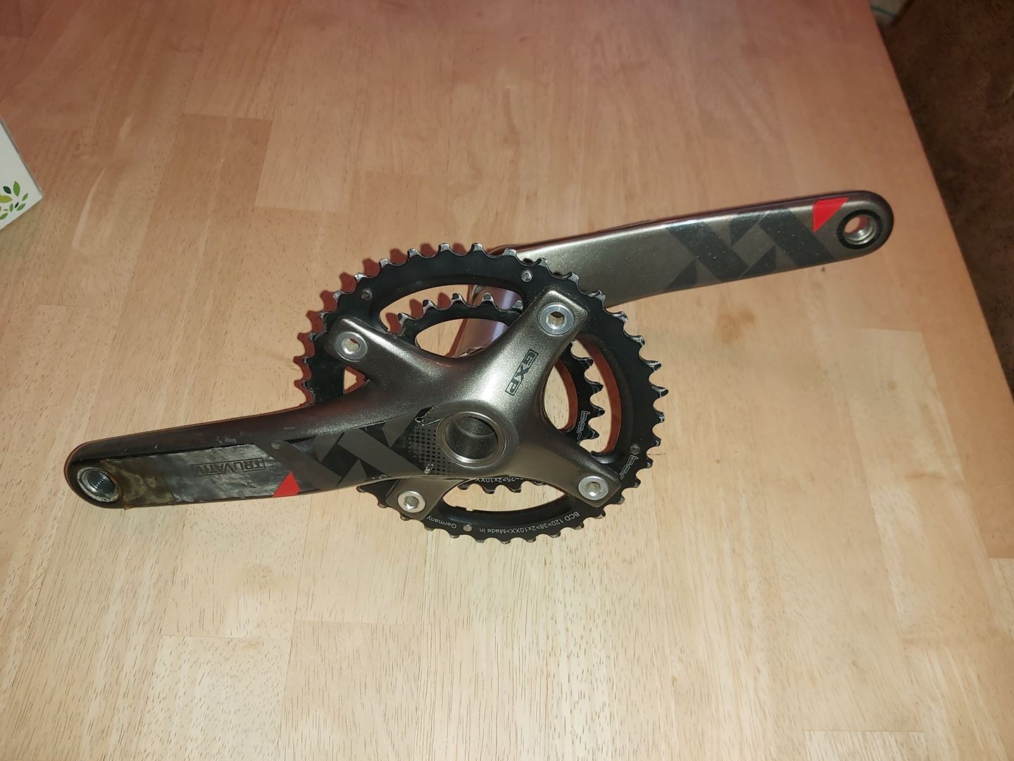 sram 36t 10spd truvativ 2x10 104bcd