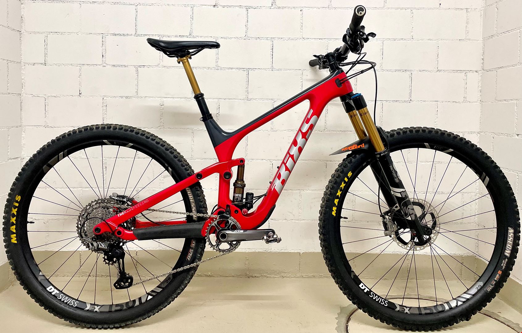 MTB 赤 deore lx nitto BiXS LANE X 29 XTR DT SWISS Carbon Mountainbike Fully Enduro für