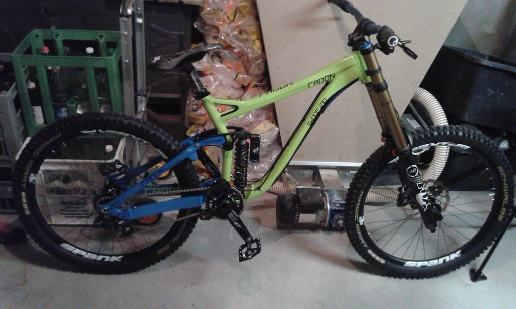 radon swoop 210 downhill