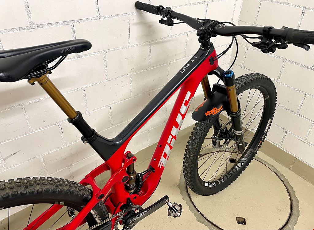 MTB 赤 deore lx nitto BiXS Lane X 29 XTR FOX DT SWISS Carbon Mountainbike Fully Enduro